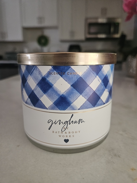 Bath & Body Works Other - Bath & Body Works Gingham Candle